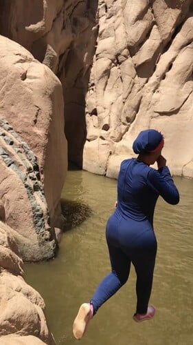 قنص مثير من الشواطئ العربية في المصيف